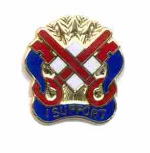 US Army 122nd Support Group Unit Crest