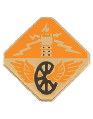 US Army 124th Signal Battalion Rare Unit Crest - Saunders Military Insignia