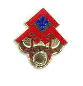 US Army 130th Field Artillery Brigade Unit Crest - Saunders Military Insignia