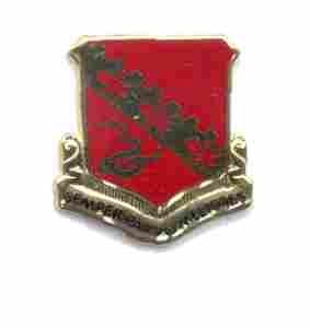 US Army 130th Field Artillery Unit Crest