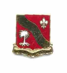 US Army 132nd Field Artillery Unit Crest - Saunders Military Insignia