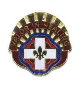US Army 134th Combat Support Hospital Unit Crest