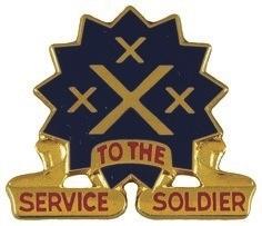 US Army 13th Corps Support Command Unit Crest - Saunders Military Insignia
