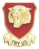 US Army 141st Field Artillery Unit Crest