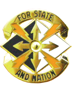 US Army 142nd Signal Battalion Unit Crest