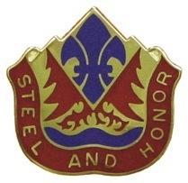 US Army 143rd Field Artillery Group Unit Crest - Saunders Military Insignia