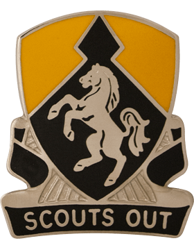 US Army 153rd Cavalry Regiment Unit Crest - Saunders Military Insignia