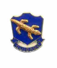 US Army 153rd Field Artillery -right facing Unit Crest - Saunders Military Insignia