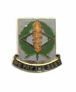 US Army 153rd Finance Battalion Unit Crest - Saunders Military Insignia