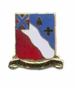 US Army 156th Field Artillery Unit Crest