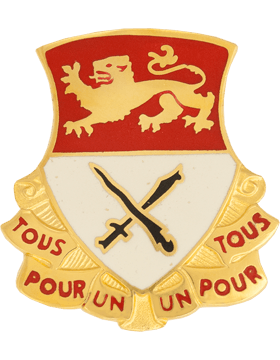 US Army 15th Cavalry Regiment Unit Crest - Saunders Military Insignia