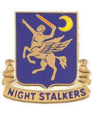 US Army 160th Aviation Special Operations Unit Crest - Saunders Military Insignia