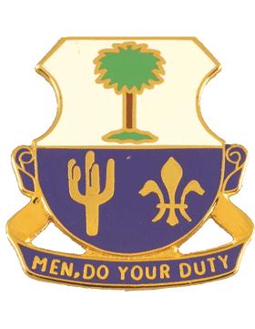 US Army 163rd Infantry Regiment Unit Crest - Saunders Military Insignia