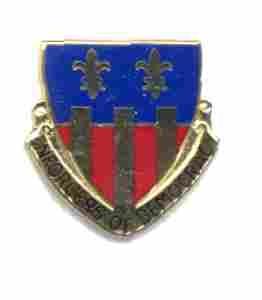 US Army 168th Field Artillery Unit Crest