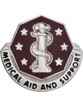 US Army 168th Medical Battalion Unit Crest - Saunders Military Insignia