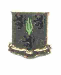 US Army 181st Field Artillery Unit Crest - Saunders Military Insignia
