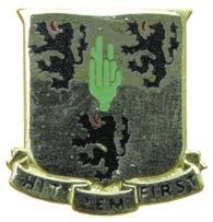 US Army 181st Support Battalion Unit Crest