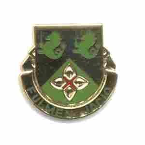 US Army 185th Armor Unit Crest - Saunders Military Insignia
