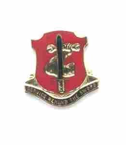US Army 185th Maintenance Battalion Unit Crest