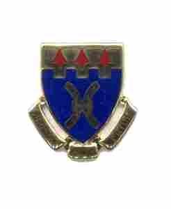 US Army 187th Support Battalion Unit Crest - Saunders Military Insignia