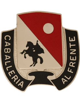 US Army 192nd Cavalry Regiment Unit Crest
