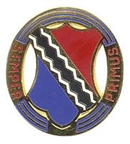 US Army 1st Infantry Regiment Unit Crest - Saunders Military Insignia