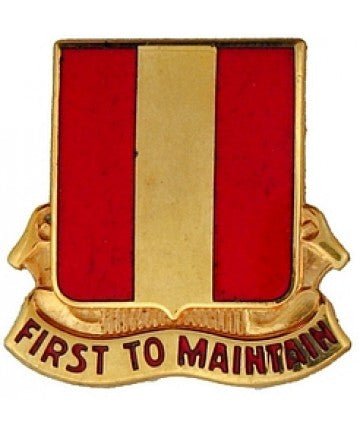 US Army 1st Maintenance Battalion Unit Crest