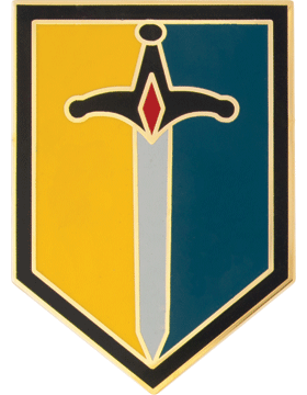 US Army 1st Maneuver Enhacement Brigade Combat Service Identification Badge - Saunders Military Insignia