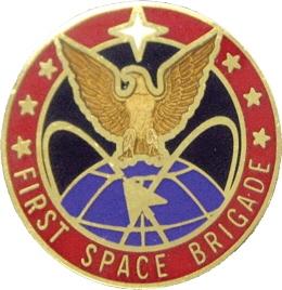 US Army 1st Space Brigade Unit Crest Unit Crest - Saunders Military Insignia