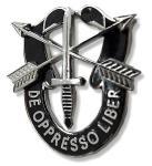 US Army 1st Special Forces Unit Crest - Saunders Military Insignia