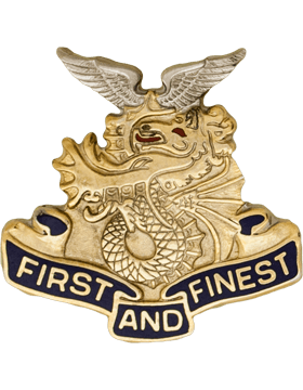 US Army 1st Transportation Battalion Unit Crest - Saunders Military Insignia