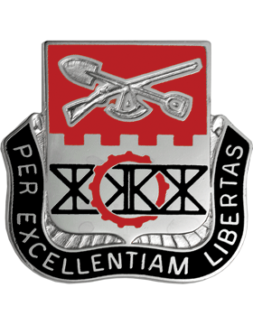 US Army 206th Engineer Battalion Unit Crest
