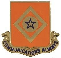 US Army 212th Signal Battalion Unit Crest