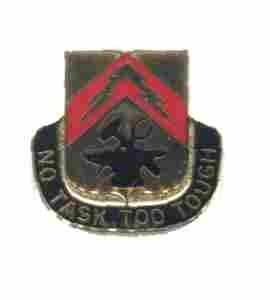 US Army 215th Support Battalion Unit Crest - Saunders Military Insignia