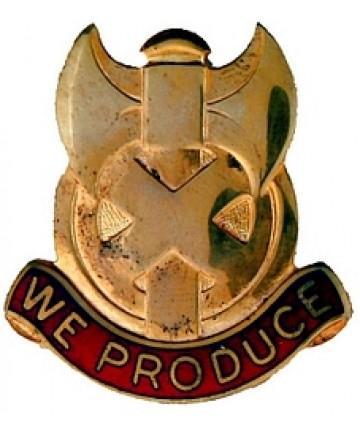 US Army 227th Maintenance Battalion unit crest