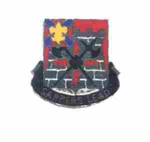 US Army 229th Engineer Battalion Unit Crest - Saunders Military Insignia