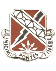 US Army 230th Engineer Battalion unit crest - Saunders Military Insignia