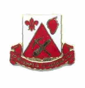 US Army 231st Engineer Battalion Unit Crest - Saunders Military Insignia