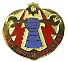 US Army 242nd Maintenance Battalion Unit Crest