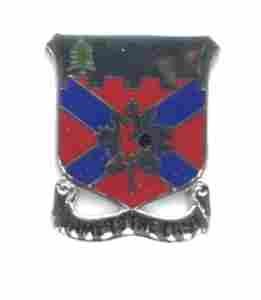 US Army 243rd Artillery Unit Crest - Saunders Military Insignia