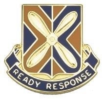 US Army 244th Aviation Battalion Unit Crest