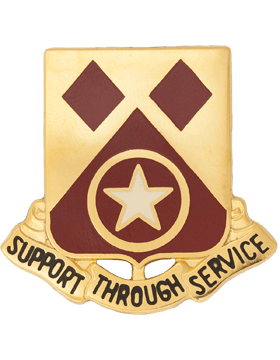 US Army 249th Support Battalion Unit Crest