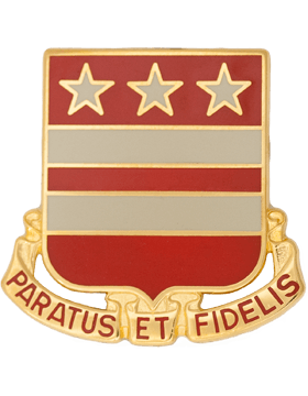 258th Field Artillery Unit Crest