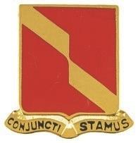 US Army 27th Field Artillery Unit Crest