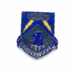 US Army 297th Cavalry Regiment Unit Crest - Saunders Military Insignia