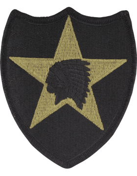 US Army 2nd Infantry Division Multicam Patch