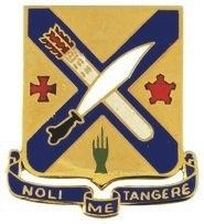 US Army 2nd Infantry Regiment Unit Crest - Saunders Military Insignia