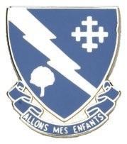 US Army 310th Regiment Unit Crest