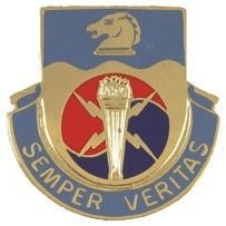 US Army 312th Military Intelligence Unit Crest - Saunders Military Insignia