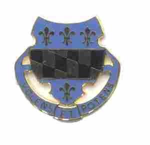 US Army 319th Regiment Unit Crest - Saunders Military Insignia